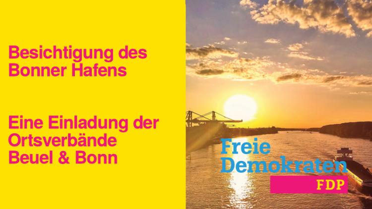 Besichtigung Bonner Rheinhafen